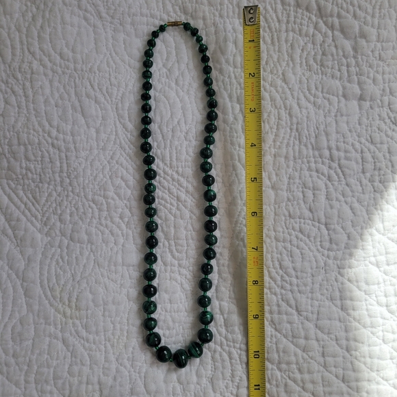 Jewelry Lot Malachite Lapis Beads - Picture 2 of 9